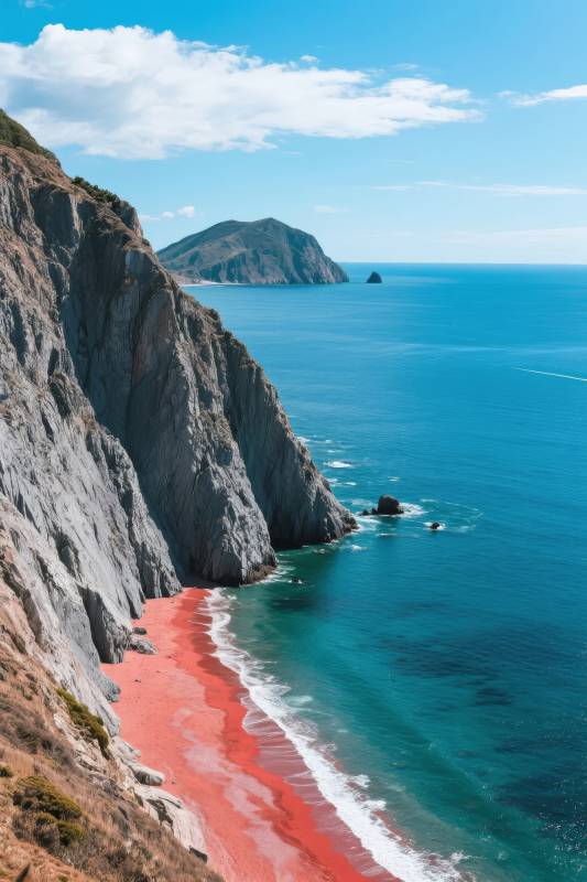 红滩碧海奇景图片