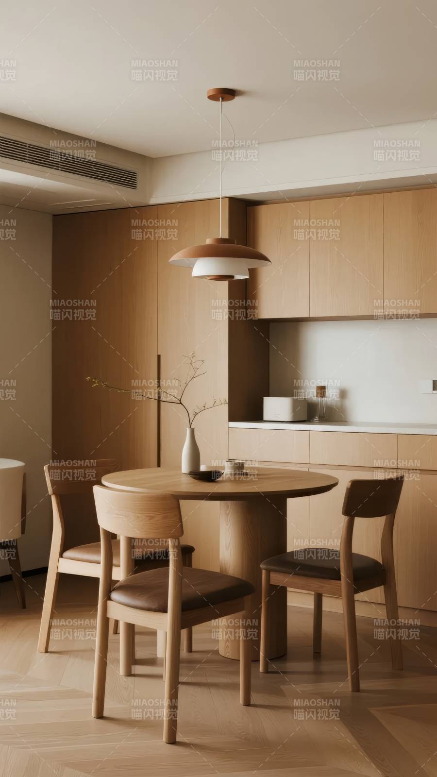 简约木质餐厅设计图片