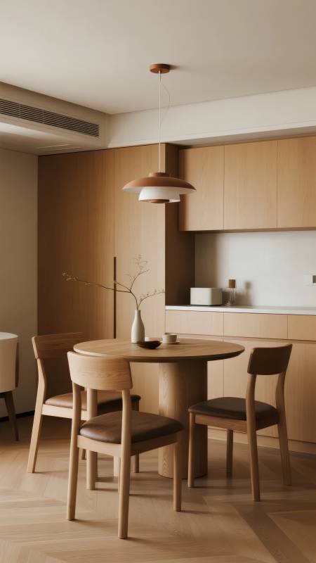 简约木质餐厅设计图片