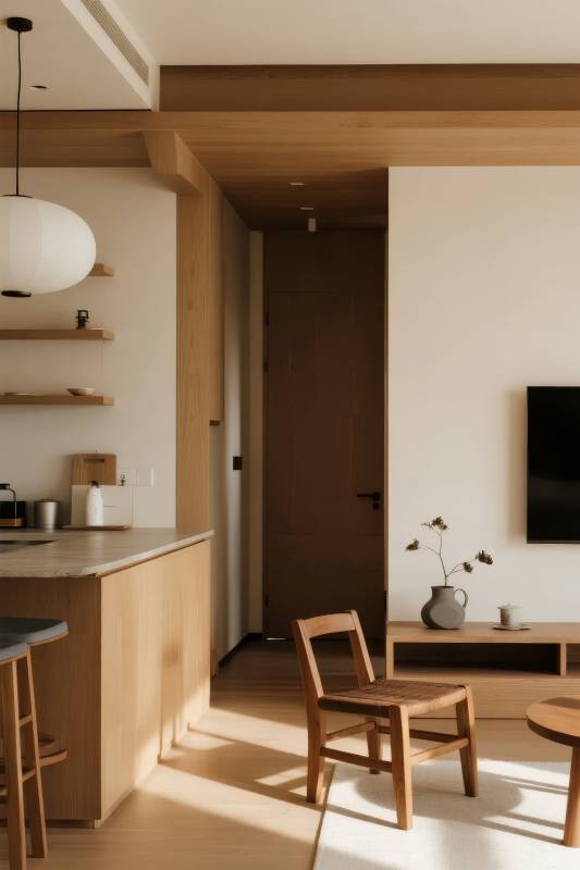 日式极简客厅图片