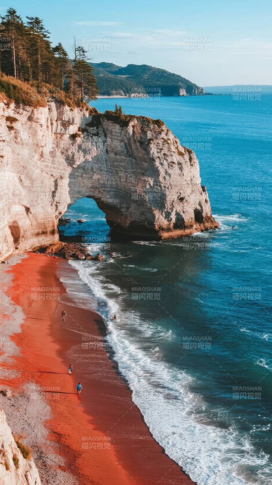 红滩拱门海景图片
