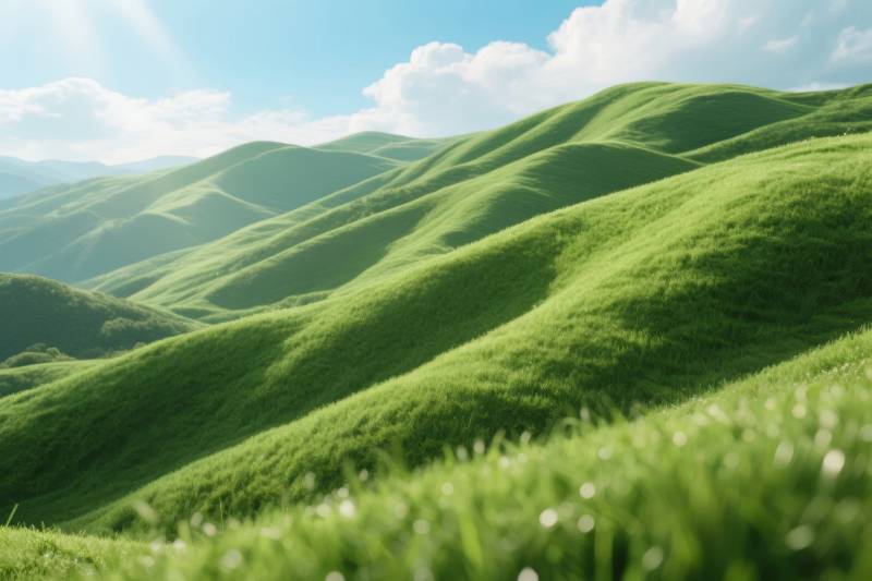 绿野连绵图片