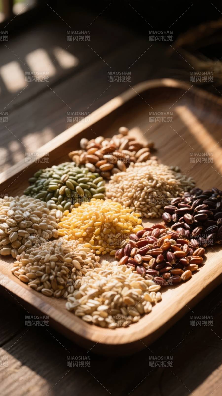 五谷杂粮拼盘图片