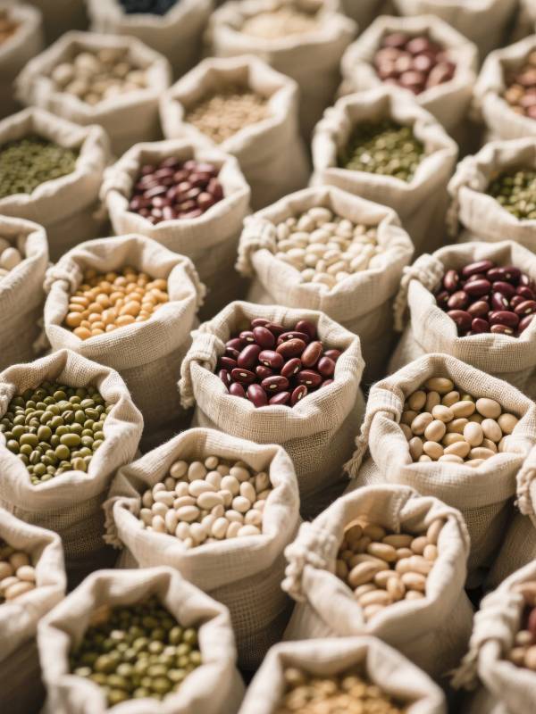 五谷杂粮袋装展示图片