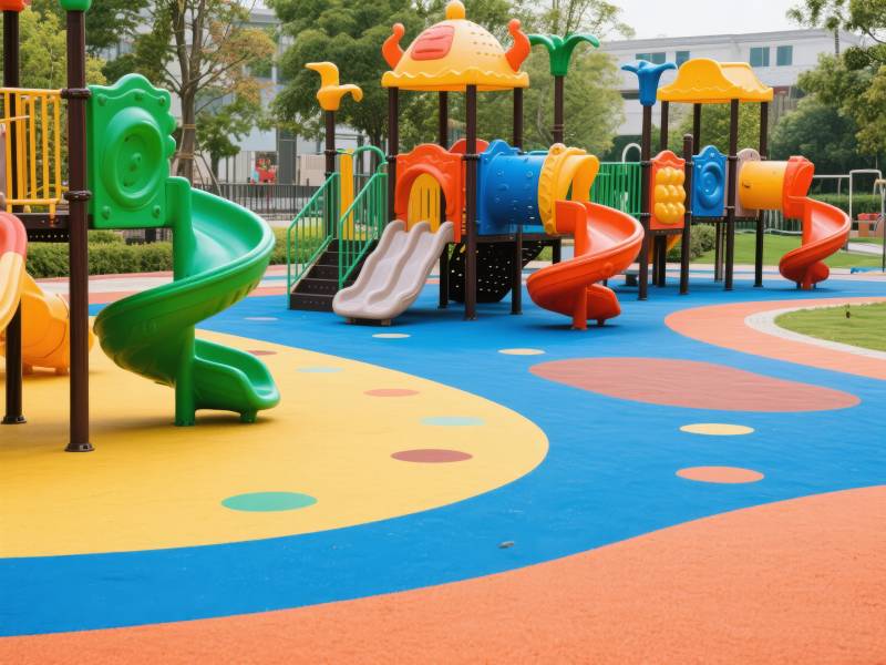 色彩缤纷的儿童乐园图片