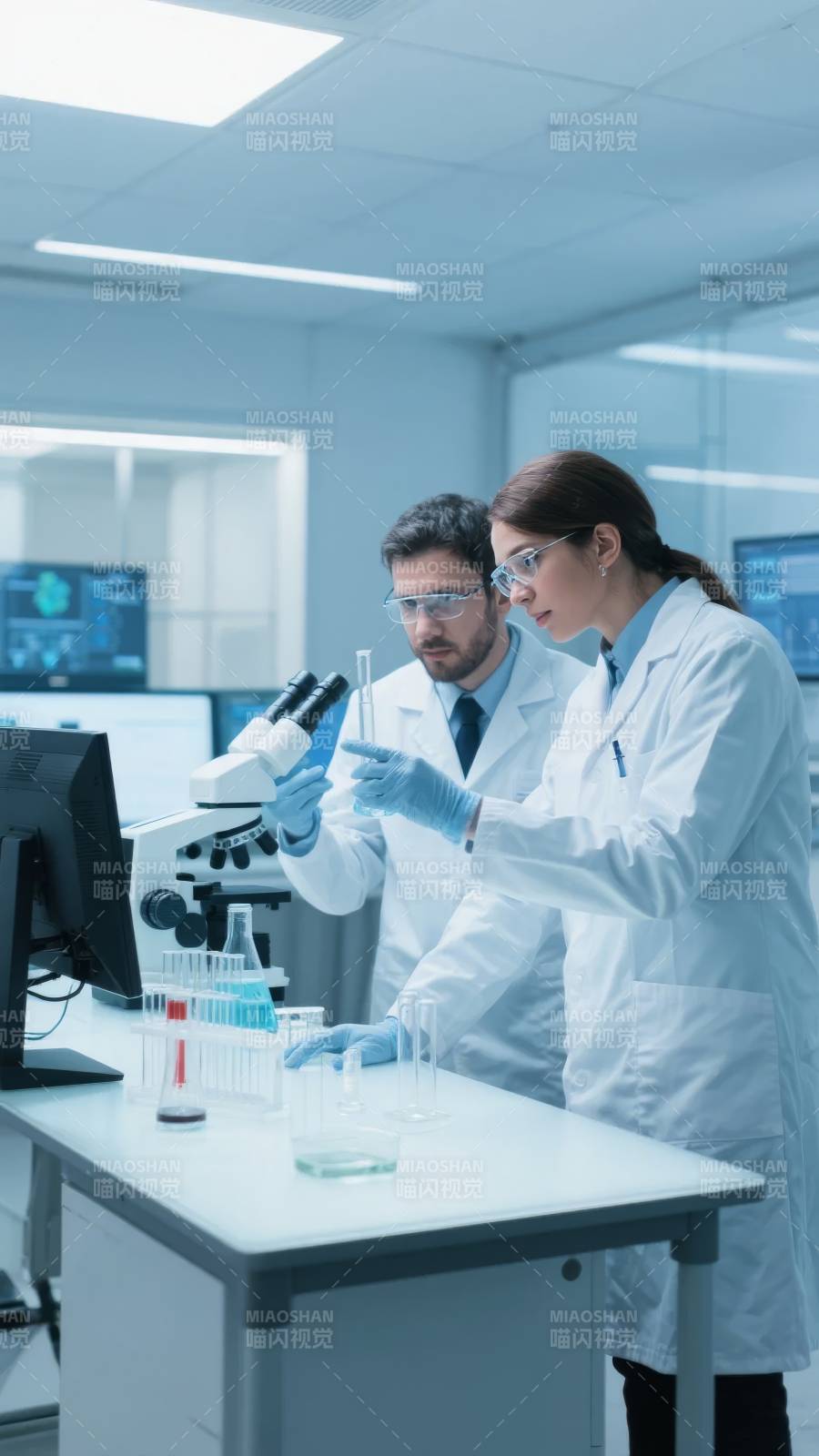实验室科研合作图片