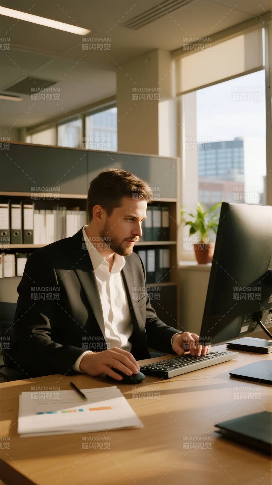 专注办公时刻图片