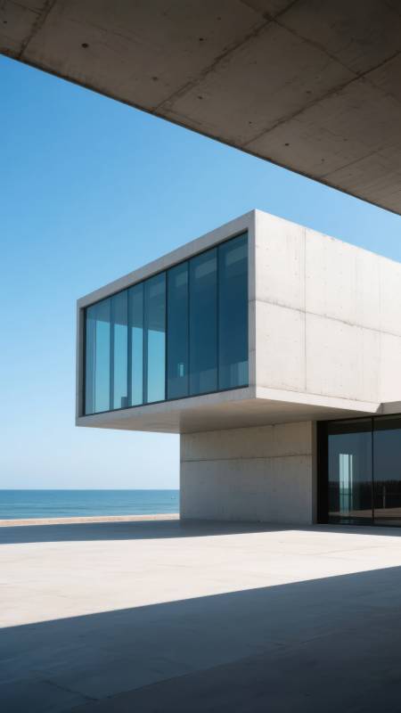 海边现代建筑图片