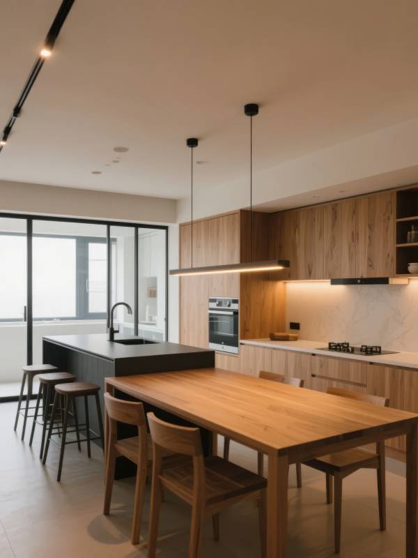 现代简约厨房设计图片