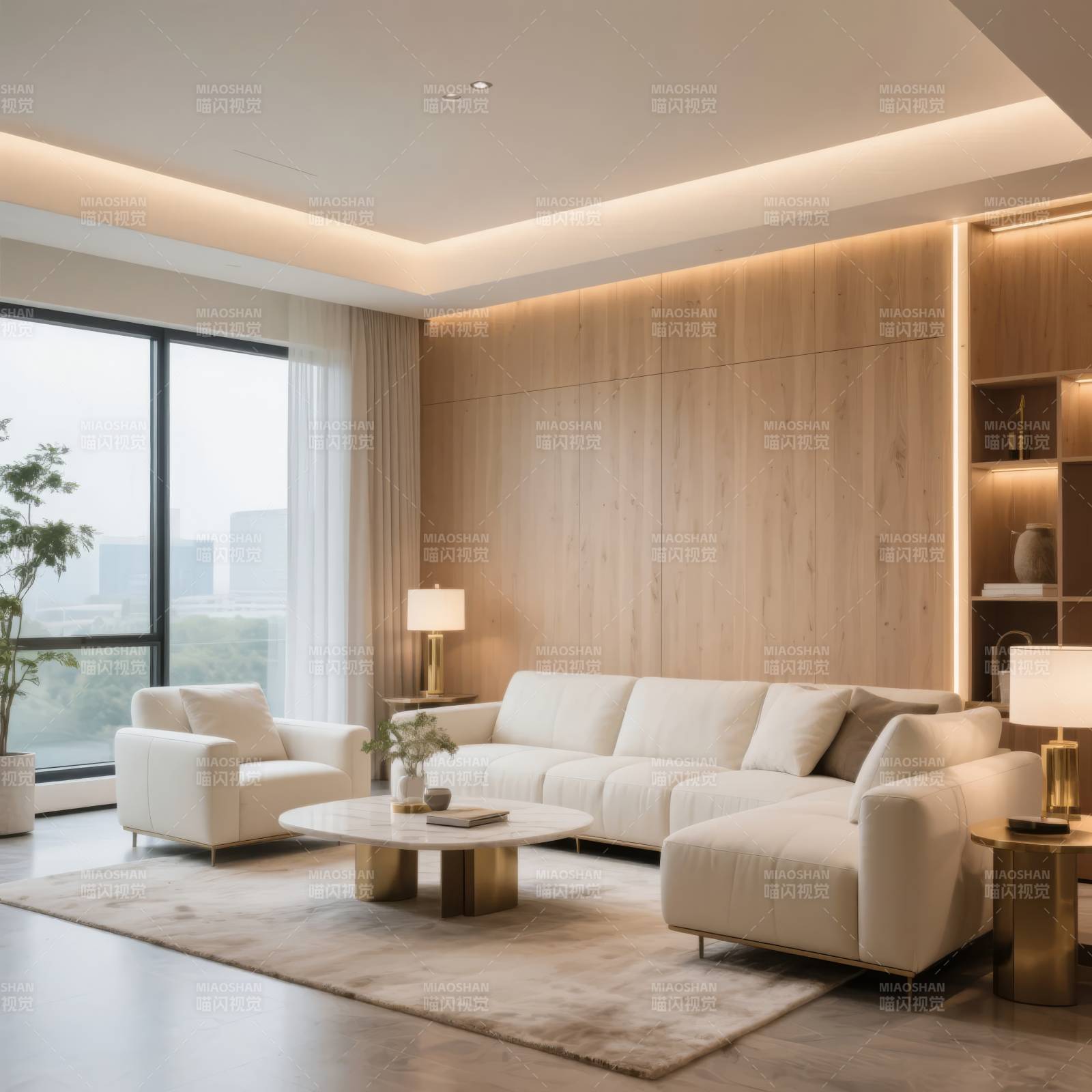 现代简约客厅设计图片