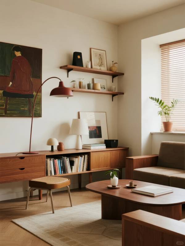 温馨北欧风客厅图片