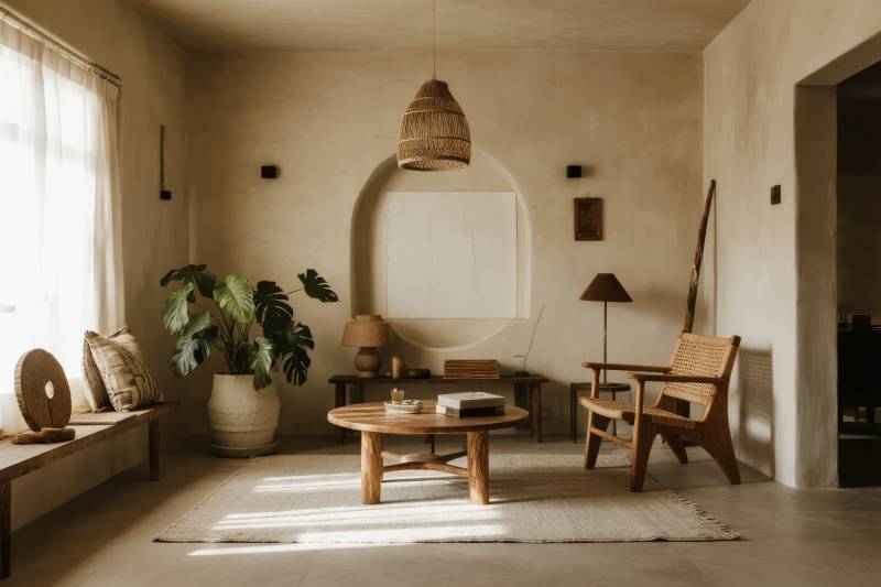 简约自然风客厅图片