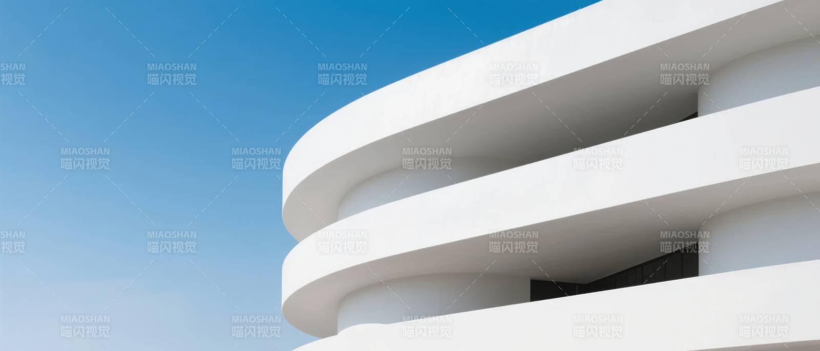 现代建筑曲线之美图片