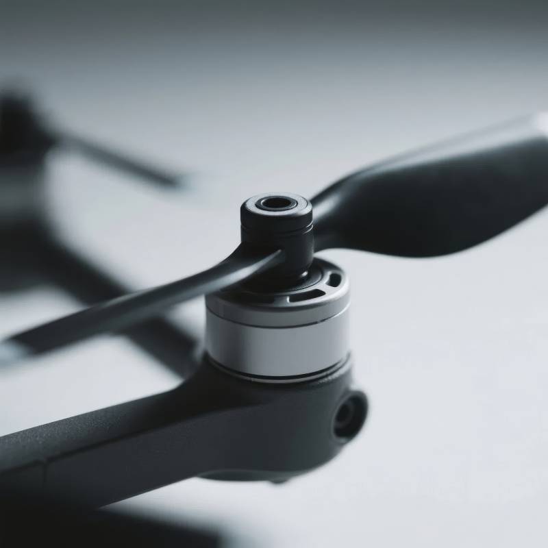 无人机旋翼特写图片