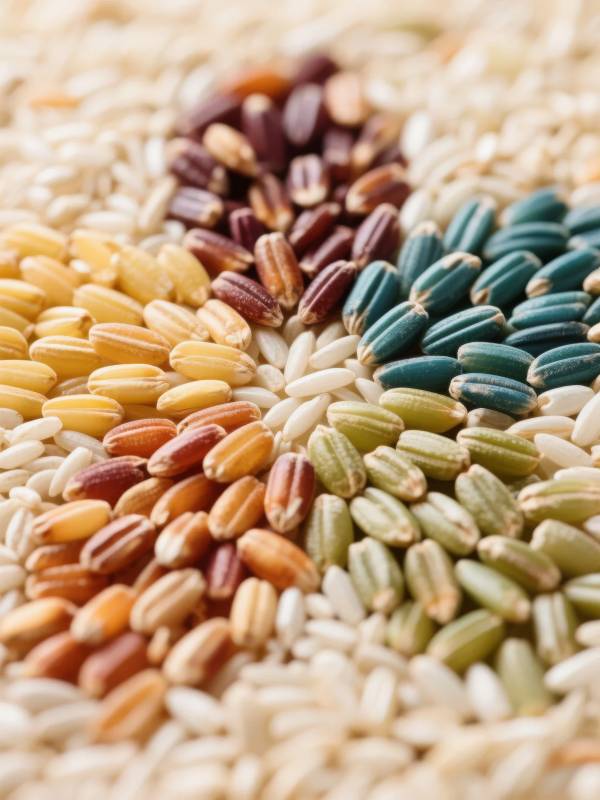 五彩谷物拼盘图片