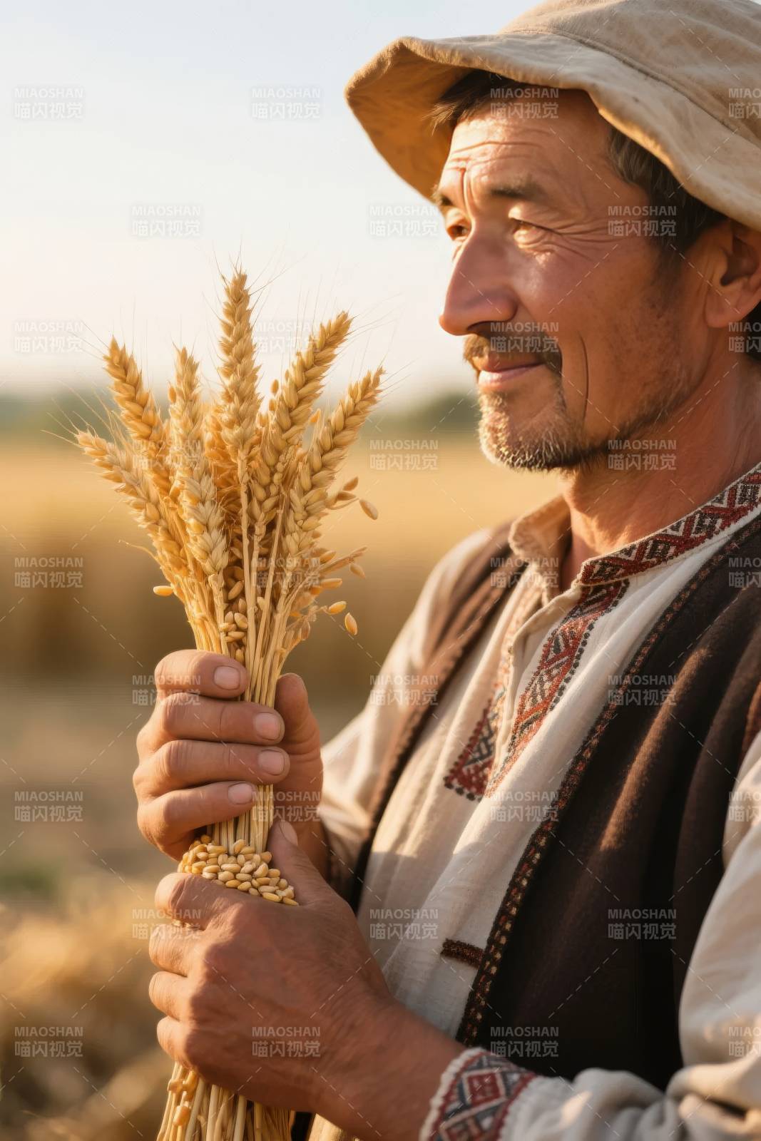 丰收的喜悦图片