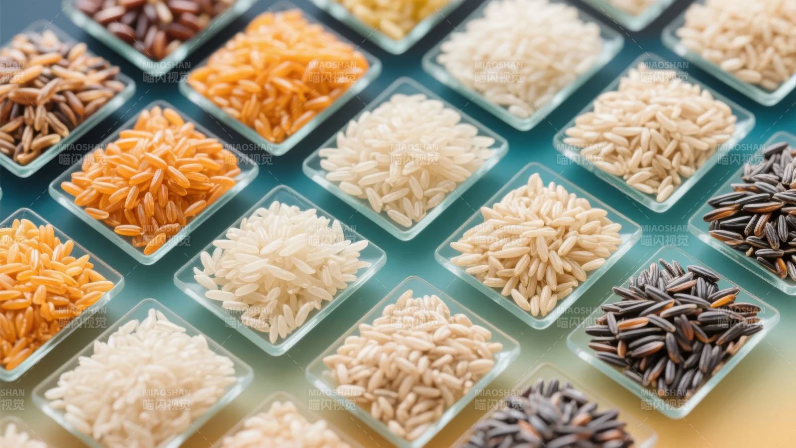 多彩谷物展示图片