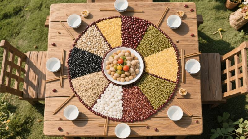 五谷丰登宴图片