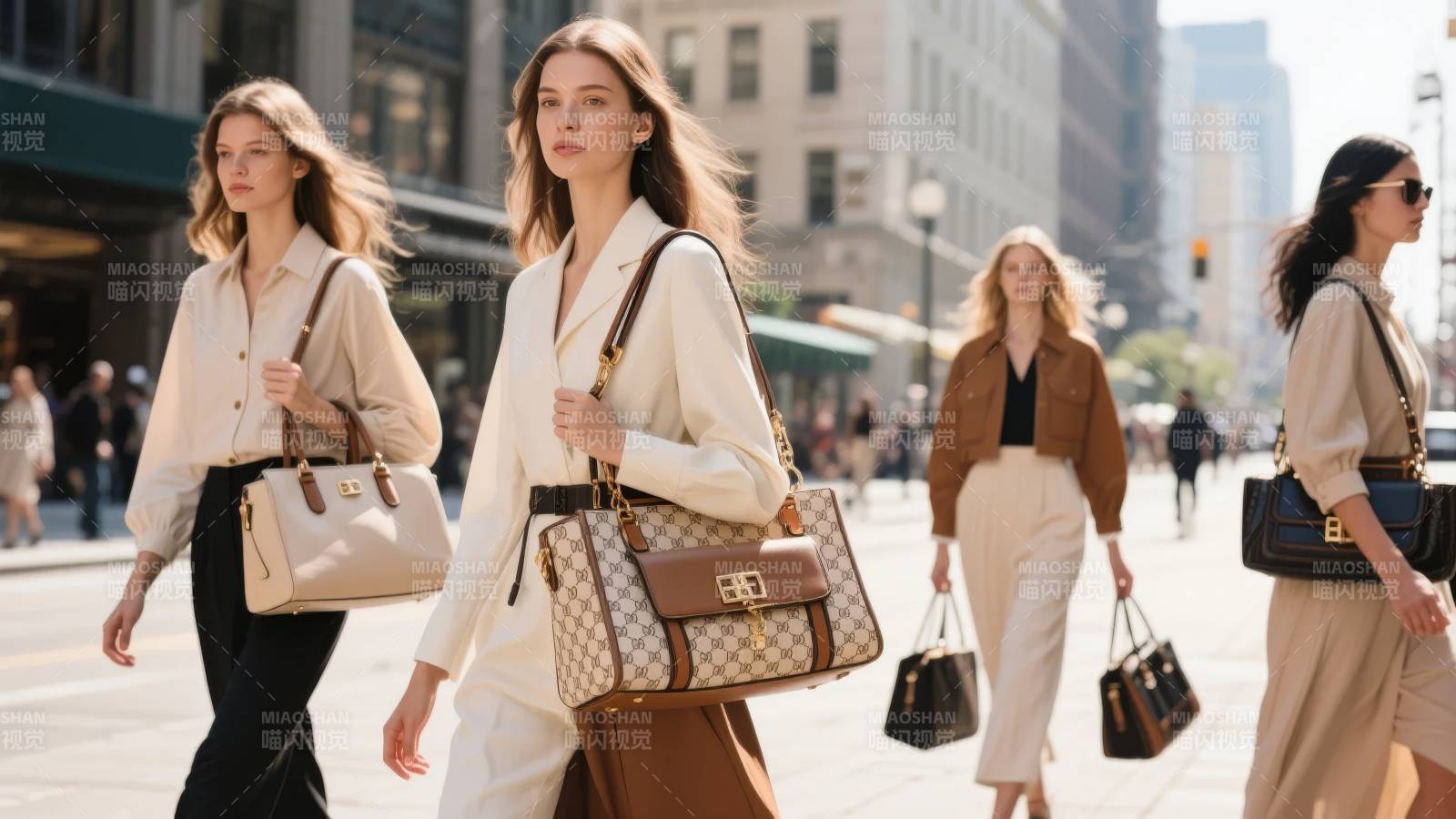 都市时尚女性街拍图片