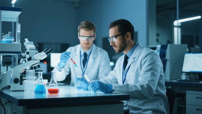 实验室科研合作图片