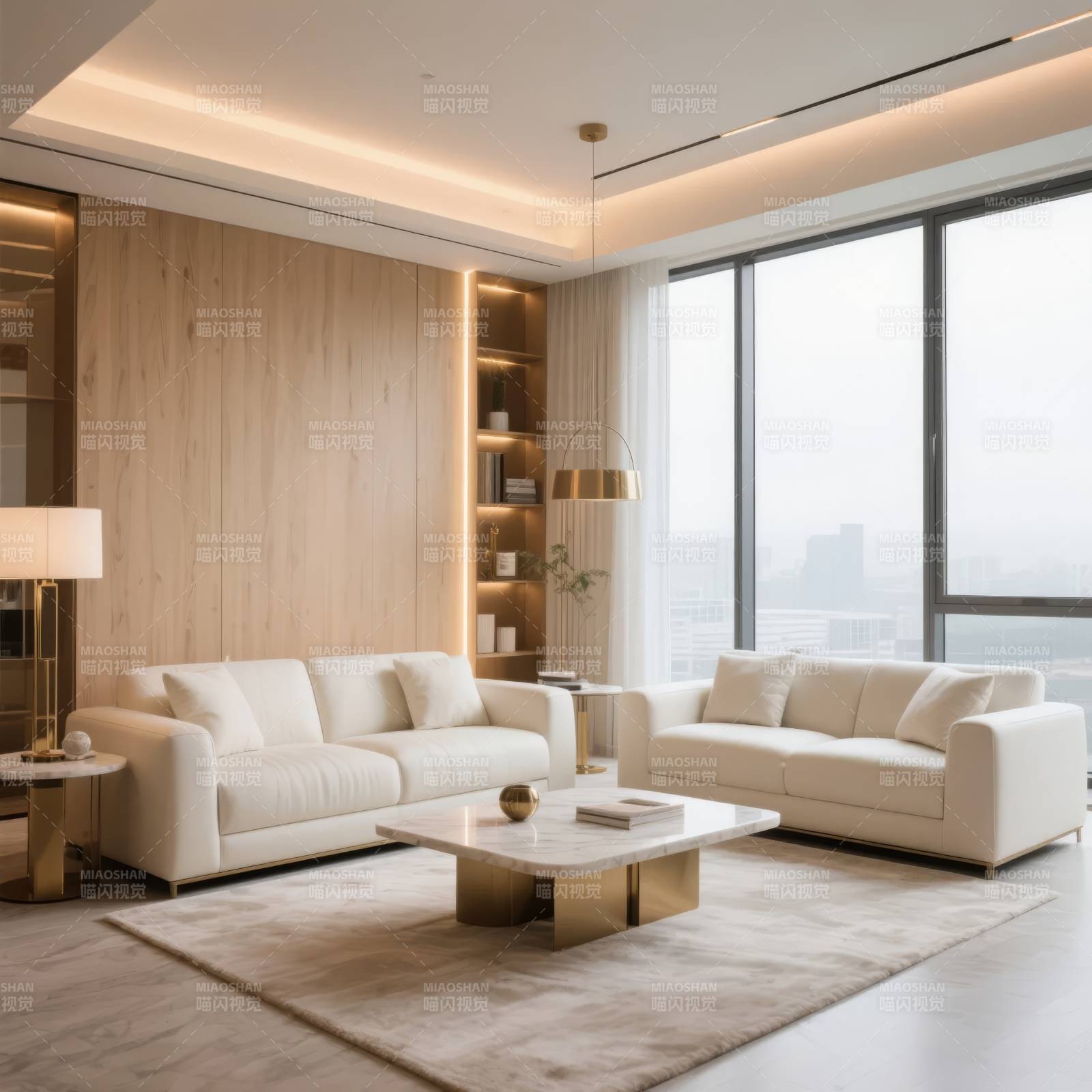 现代简约客厅设计图片