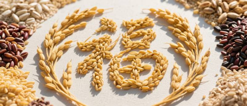 五谷丰登福满堂图片