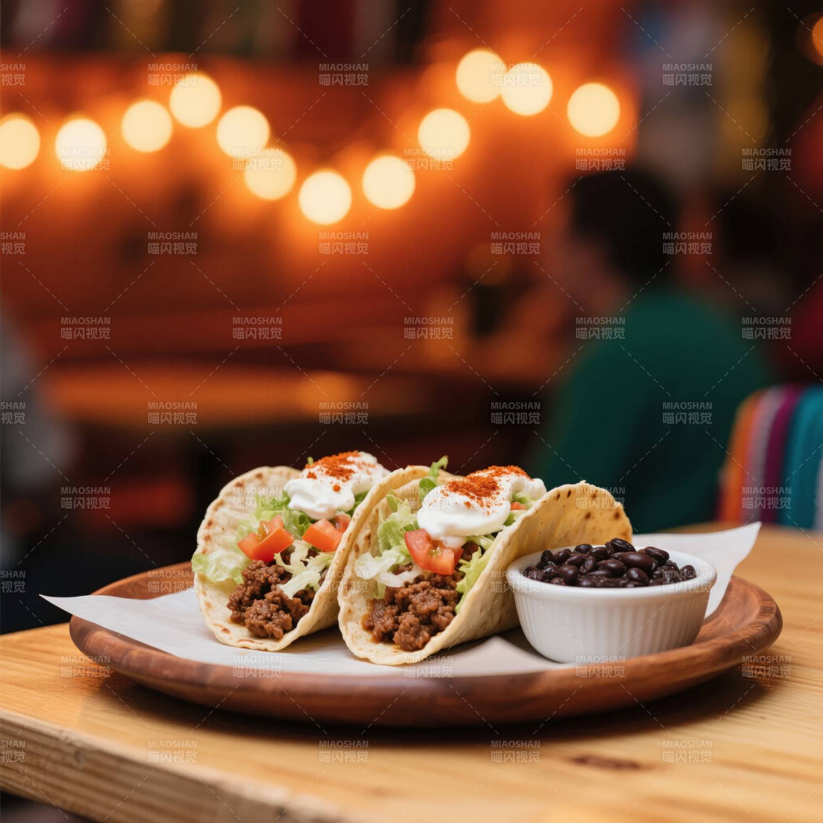 美味墨西哥塔可图片