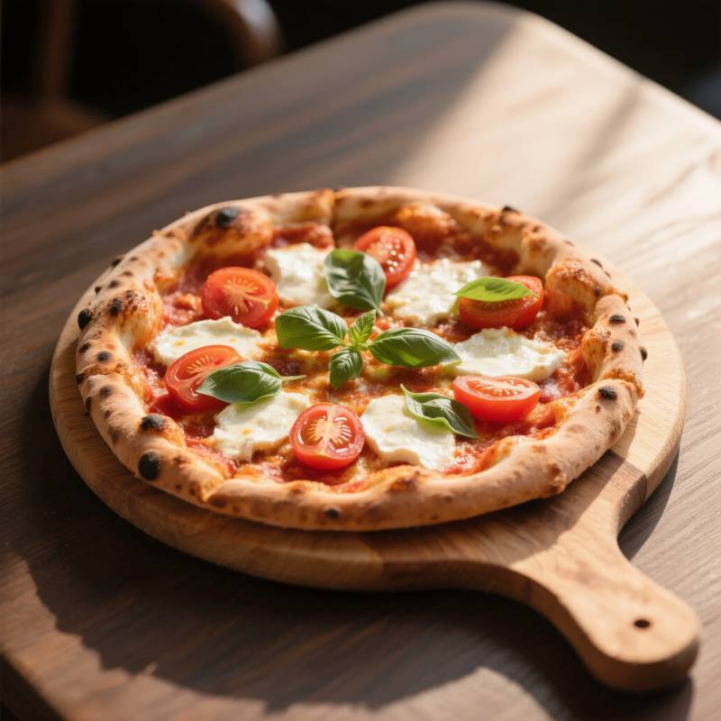 美味披萨 新鲜出炉图片