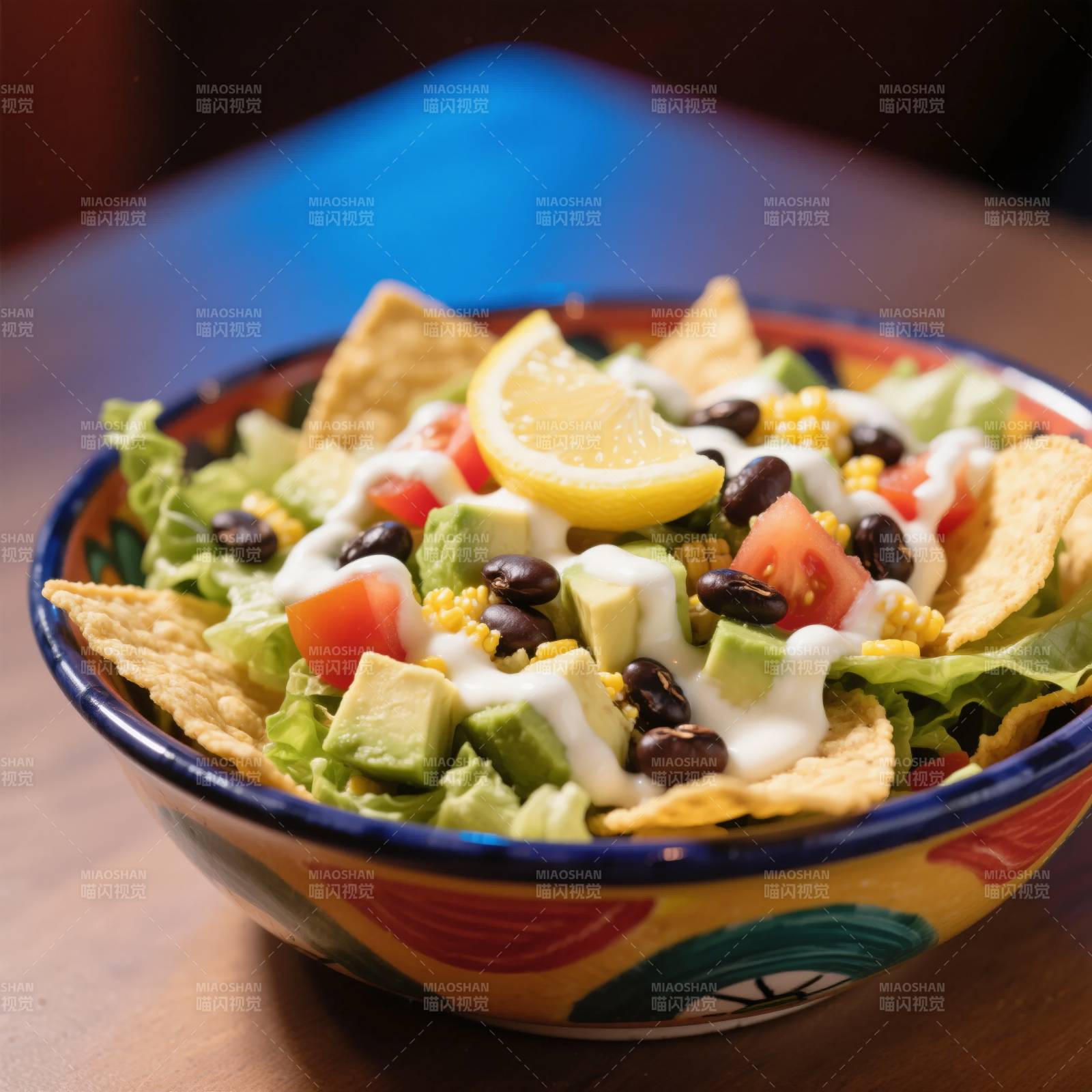 美味墨西哥沙拉图片