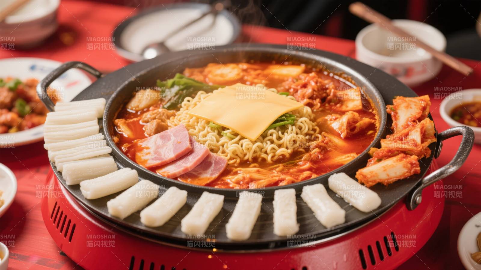 韩式火锅盛宴图片