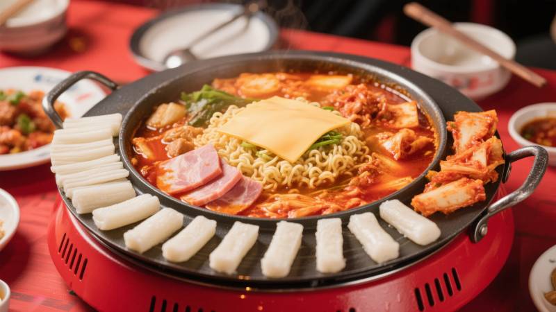 韩式火锅盛宴图片