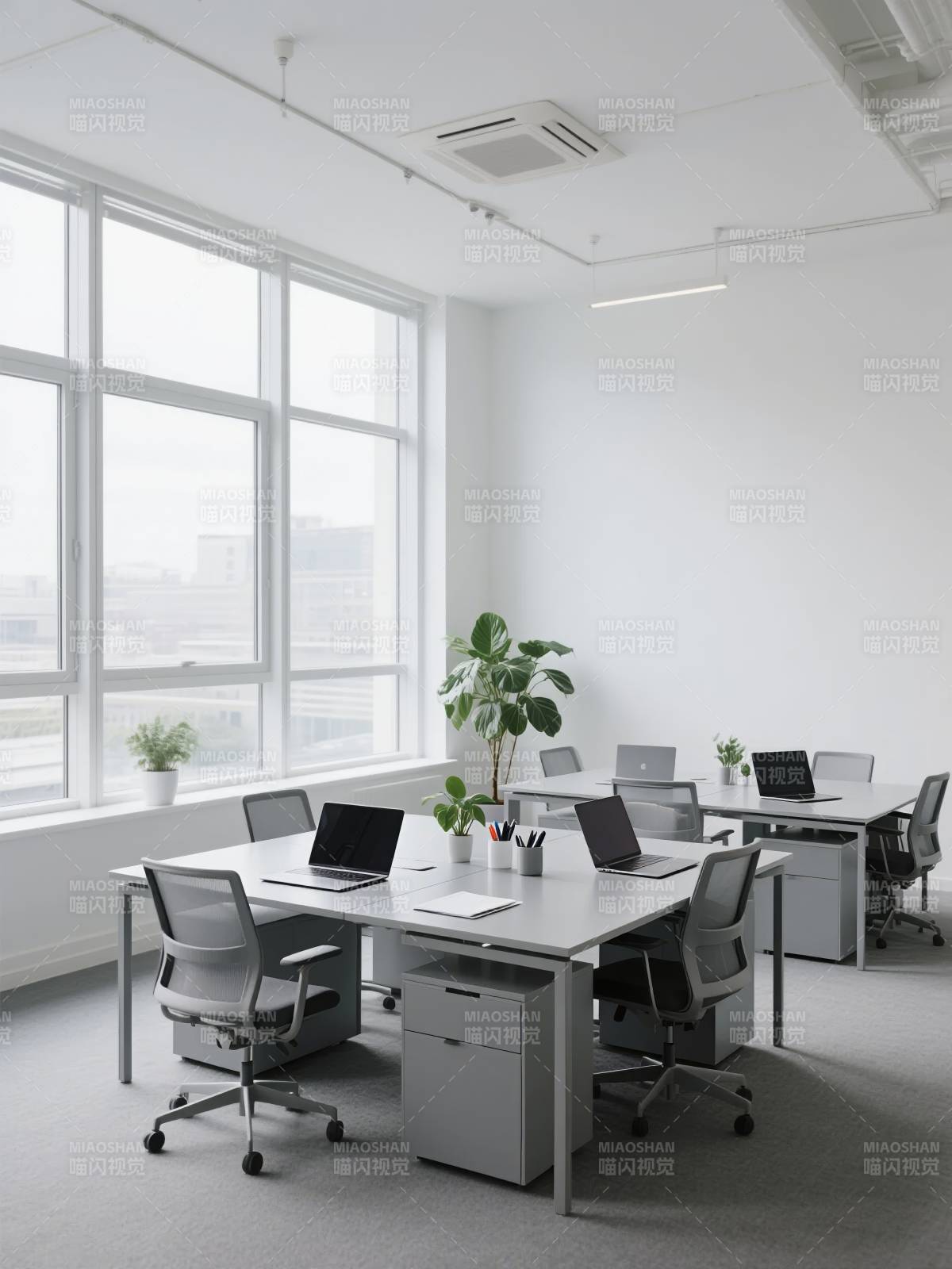 现代简约办公空间图片