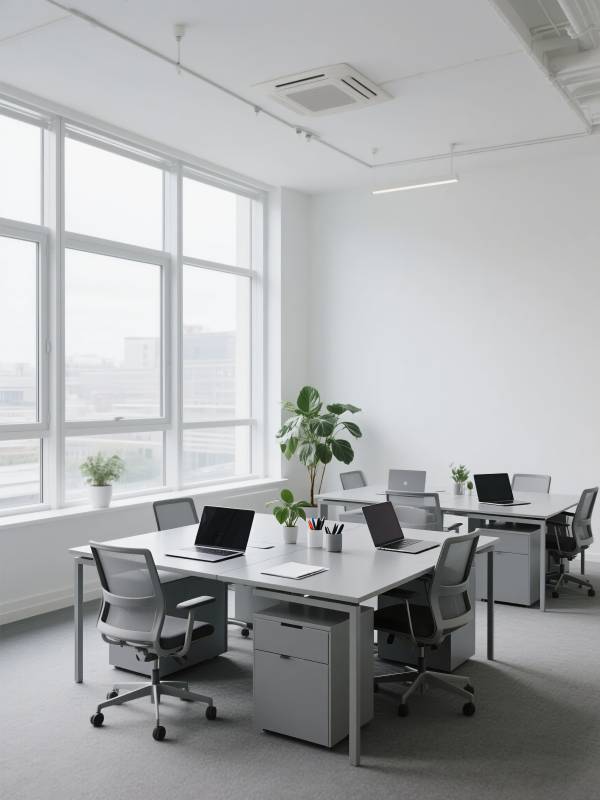 现代简约办公空间图片
