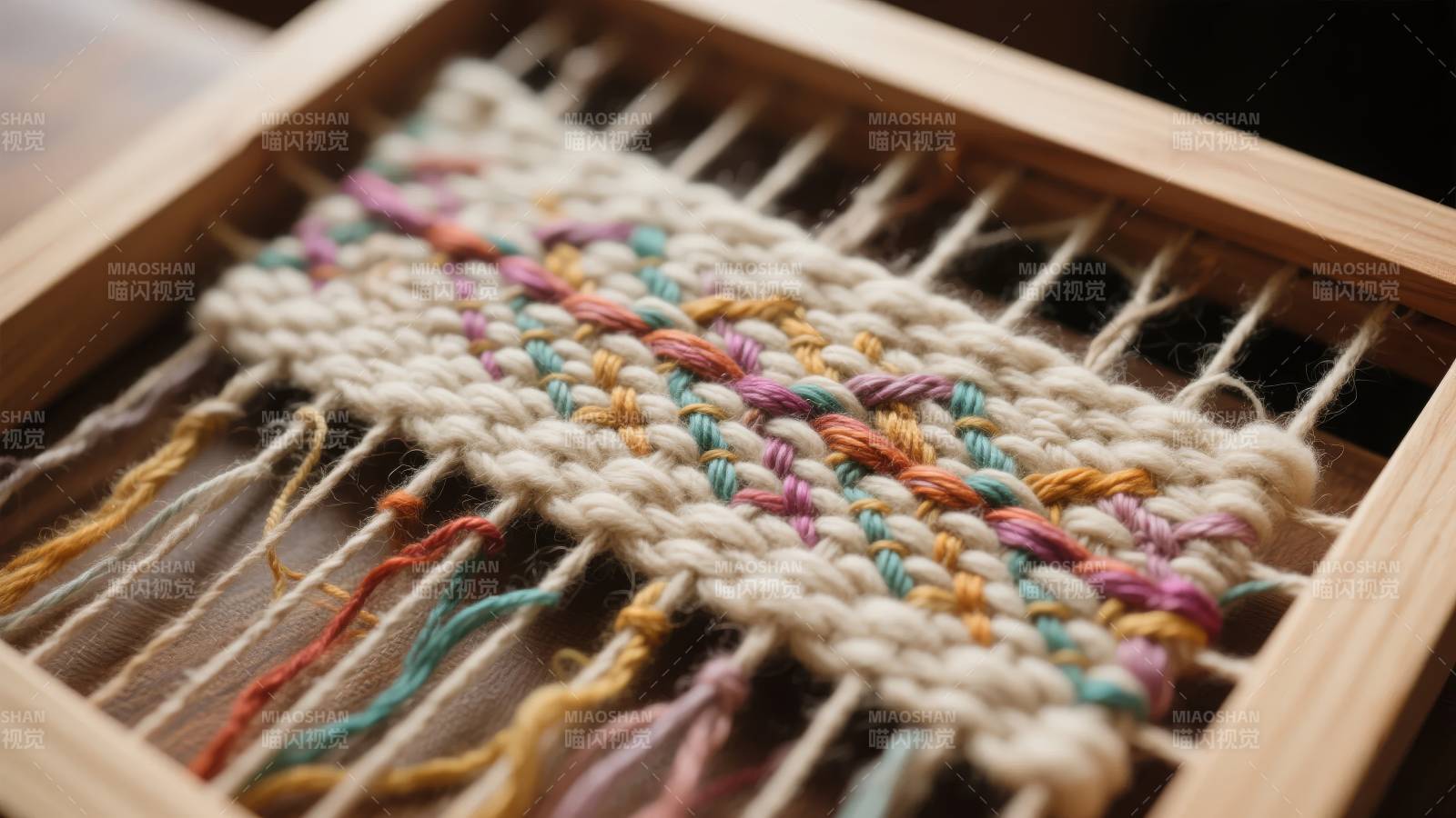 彩色编织艺术图片