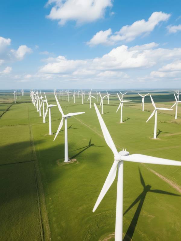 风车田野风光图片