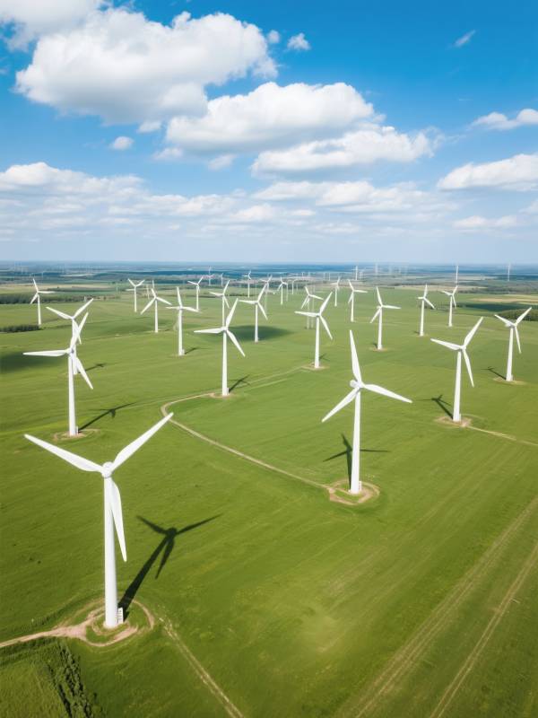 风车田野风光图片