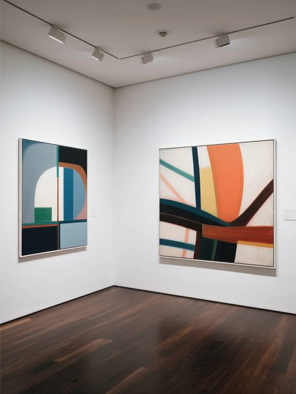 抽象艺术展图片