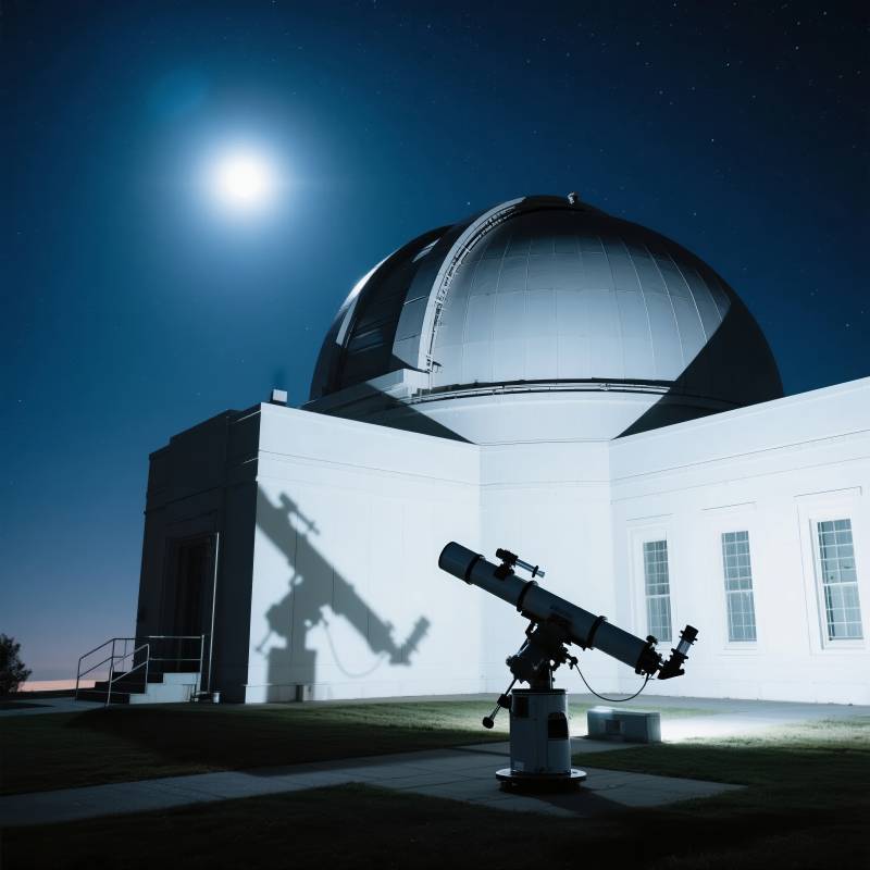 月夜观星台图片