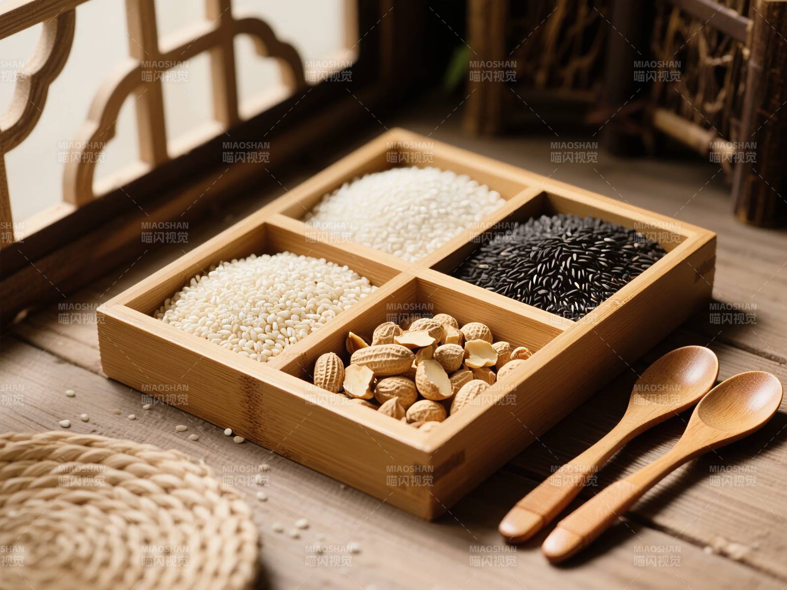 五谷杂粮盘图片