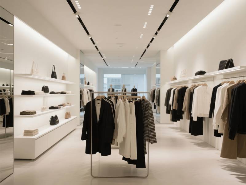 简约时尚服饰店图片