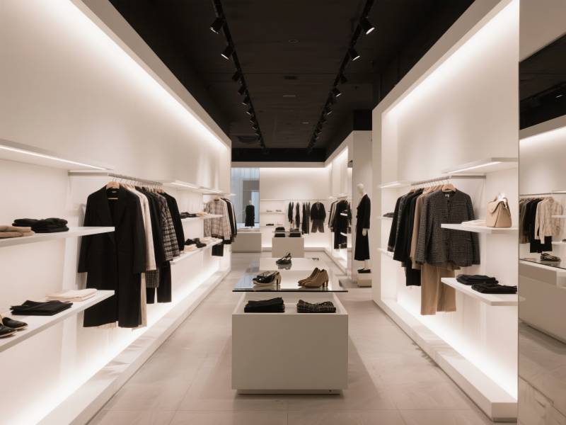 简约时尚服饰店图片