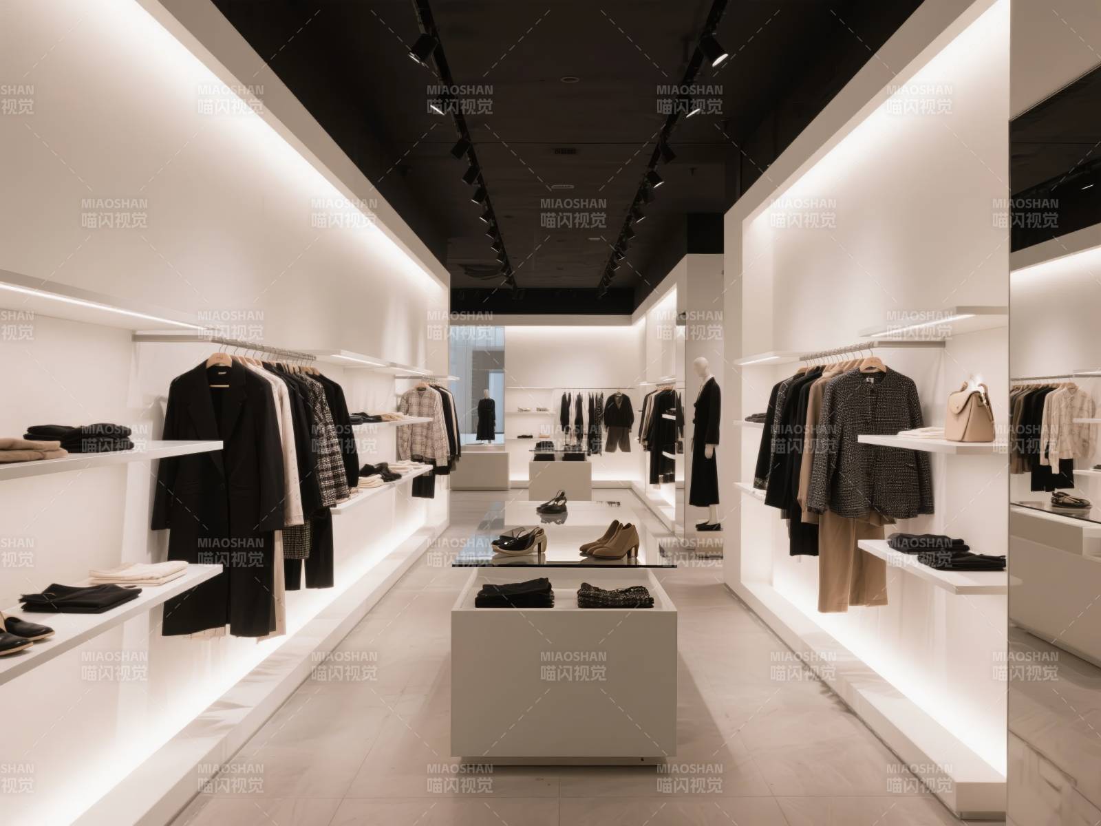 简约时尚服饰店图片