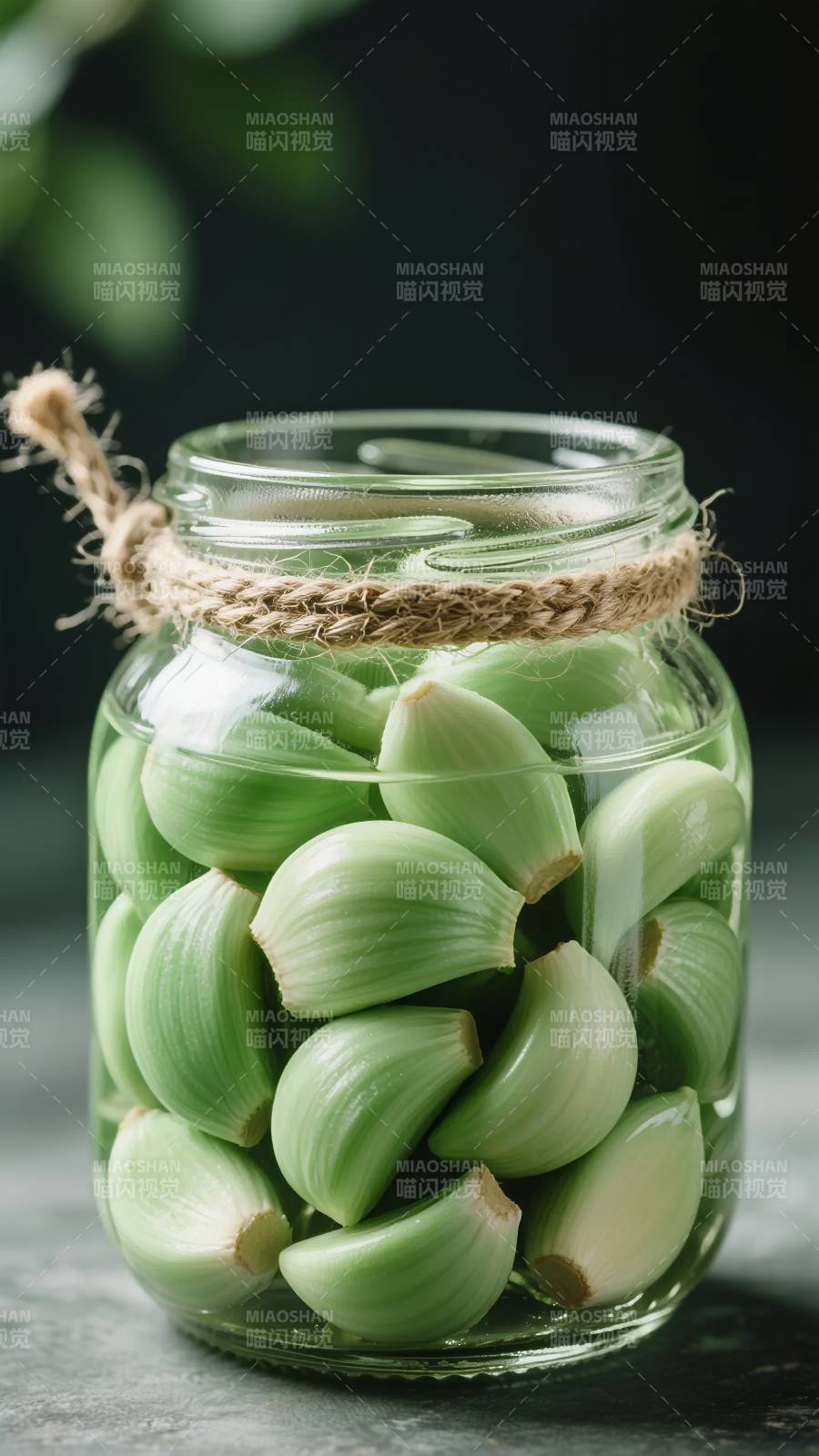 绿蒜头罐装图片