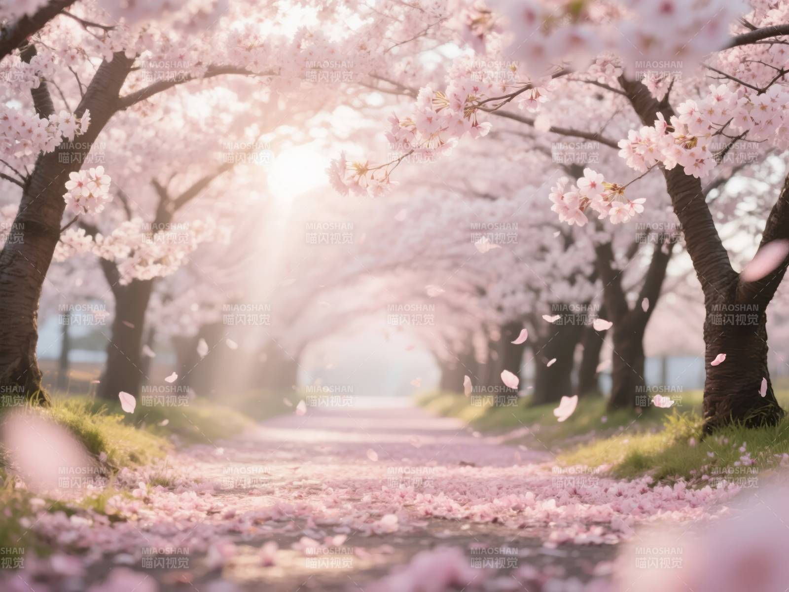 樱花大道图片