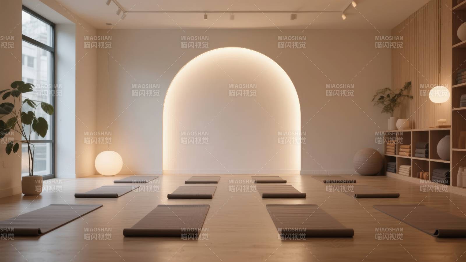 静谧瑜伽空间图片