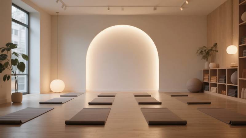 静谧瑜伽空间图片