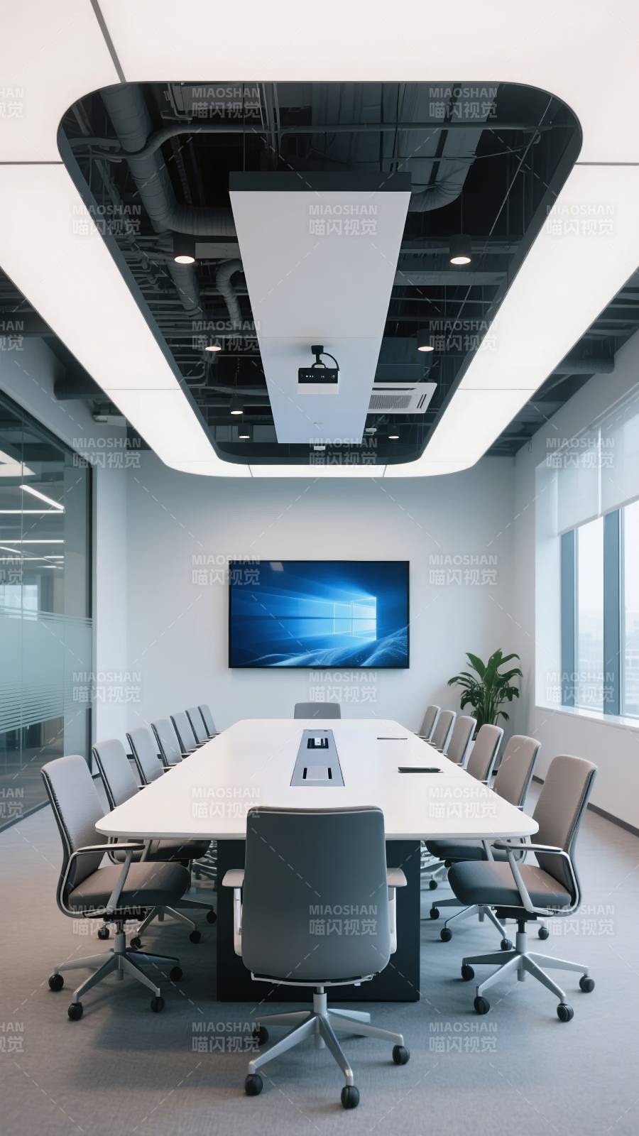 现代会议室设计图片