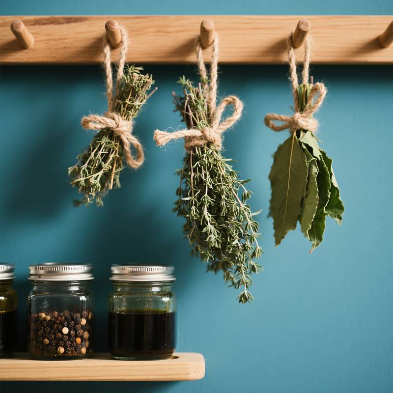 香草悬挂储物图片