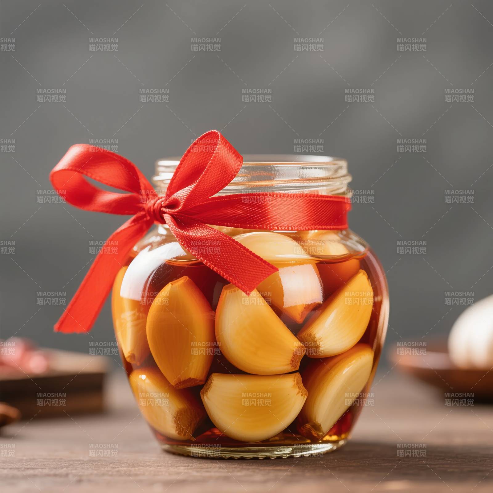 蜜渍蒜瓣礼盒图片