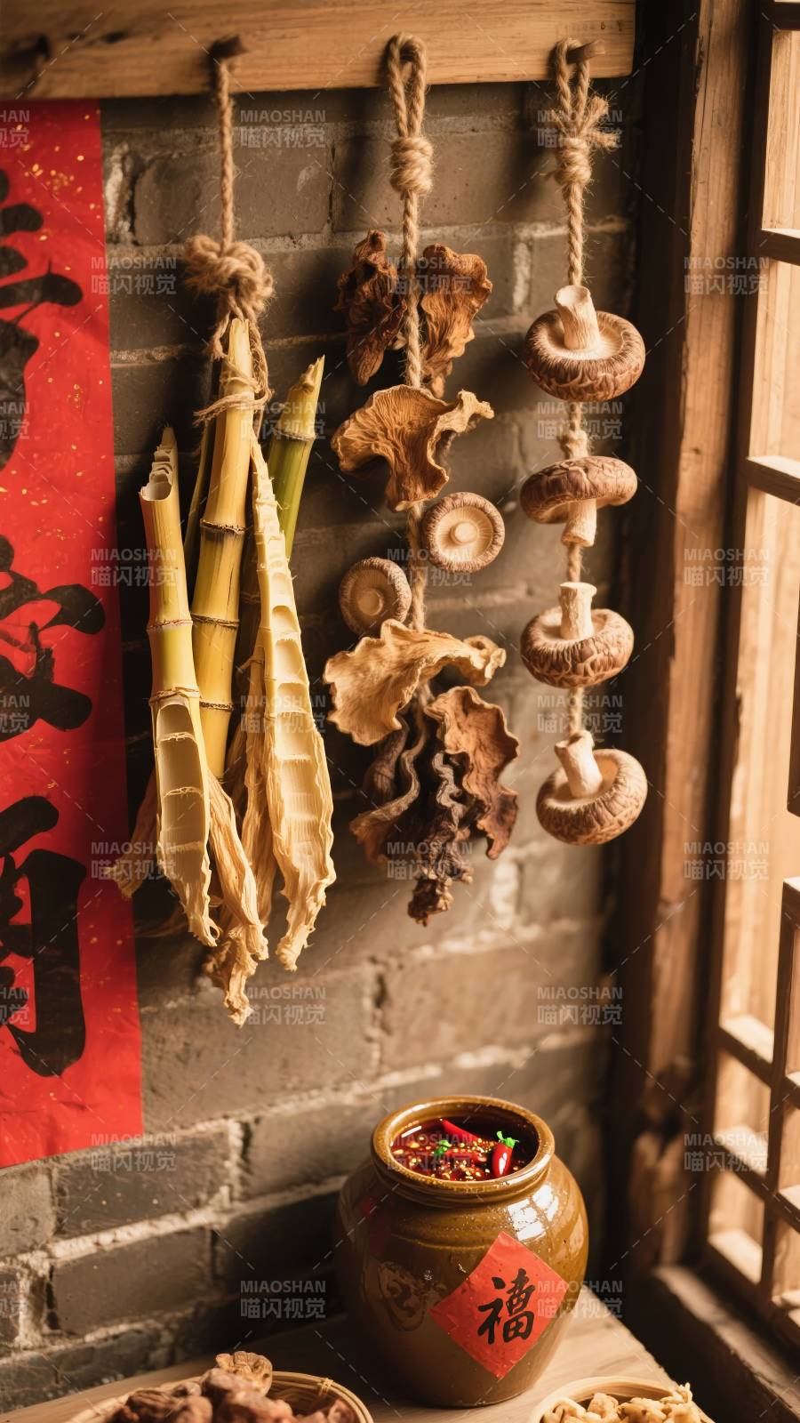 古韵厨房挂饰图片